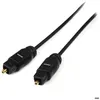 Image de Câble Toslink (SPDIF) Audio Numérique Optique - 45 m - Métal Plaqué Or - STARTECH