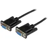 Image de Câble Null Modem série DB9 RS232 - STARTECH.COM - 1 m - Femelle / Femelle - Noir