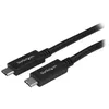 Image de Câble USB-C vers USB-C - STARTECH.COM - 1 m - Support 4K - Noir