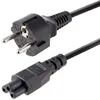 Image de Câble dalimentation - StarTech - 753E-3M-POWER-LEAD - 3m - Schuko CEE 7/7 - Clover Leaf IEC C5