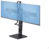 Image de StarTech Support de Bureau pour Double Écrans de 27Montage VESA 75x75/100x100Hauteur Réglable Sans Outil