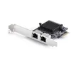 Image de Carte Réseau PCIe - STARTECH.COM - 5G - 2 Ports - Compatible Windows et Linux - Câblée