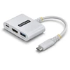 Image de StarTech.com Adaptateur Multiport USB-C vers HDMI avec Charge PD 140W - Blanc
