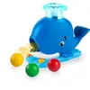 Image de BRIGHT STARTS - Lanceur de balles musical Cadeau Noel bébé -Silly Spout Whale 3 balles inclus Développement motricité 6M+
