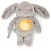Image de INGENUITY Veilleuse bébé Doudou lapin cadeau bébé peluche Sylvie réponds au pleurs de bébé musicale lumineux attache tétine