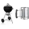 Image de Barbecue à charbon Weber Original Kettle - WEBER - Ø 47 cm - Cheminée dAllumage Compacte Rapidfire incluse