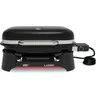 Image de Barbecue + plancha - Électrique - Weber - Lumin - 22kW - Acier émaillé - Espace de cuisson 33 x 49 cm - Thermomètre intégré - Noir