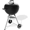 Image de Barbecue à charbon - Weber - Original Kettle - Ø47 cm - Thermomètre intégré - Acier émaillé - Clapet daération - 6 couverts - Noir