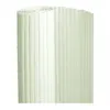 Image de Canisse PVC double face Blanc 6 m - 2 rouleaux de 3 x 180 m - Jardideco
