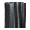 Image de Canisse PVC double face Noir 18 m - 6 rouleaux de 3 x 120 m - Jardideco