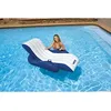 Image de Chaise longue de piscine - INTEX - Plush - Adulte - Bleu - 180 x 135 cm