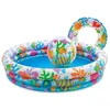 Image de Piscine gonflable avec bouée et ballon - Intex - Set complet