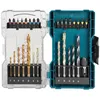 Image de Coffret dembouts et forets - MAKITA - E-07054 - 29 pièces - HSS-TiN - Plastique - Accessoires