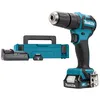 Image de Perceuse visseuse à percussion brushless MAKITA 12V CXT - 2 batteries BL1020B 2.0Ah - 1 chargeur DC10SA HP332DSAJ