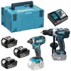 Image de MAKITA Pack Perceuse / Visseuse DLX2144TJ1