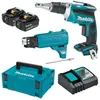 Image de Visseuse automatique MAKITA DFS452TJX2 - 18V Li-Ion 5Ah - 5x25 à 55mm - 55Nm