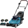 Image de Tondeuse à gazon sans fil LTX 36V + 2 batteries 4 0 Ah + 1 Chargeur double rapide - 38 cm - 40 L - MAKITA - DLM382PM2
