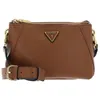 Image de GUESS Laryn Large Hobo Double Zip Cognac [249295] - sac à épaule bandoulière sacoche