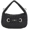 Image de GUESS Sac à épaule bandoulière noir pour femme - Francy Mini Hobo Bag 293327