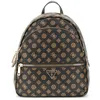 Image de GUESS Sac à dos de loisirs brun foncé brun clair pour femme - Manhattan II Large Backpack L Mocha Logo 310220