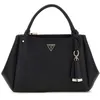 Image de GUESS Sac à main noir pour femme - Nastra Multi Comp Satchel 310609