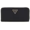 Image de GUESS Porte-monnaie noir pour femme - Laurel II SLG Large Zip Around Wallet L 325219