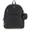 Image de GUESS Sac à dos de loisirs gris foncé noir pour femme - Power Play II Tech Backpack L Coal Logo 312979