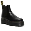 Image de Bottes Chelsea - Dr. Martens - 2976 Quad - Cuir Noir - Semelle Plat - Femme