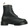 Image de Boots Dr Martens Vegan 1460 Bex Mono - Femme - Noir - Compensé - Lacets