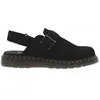 Image de Sandales - Dr. Martens - JORGE 2 - Cuir nubuck - Noires - Fermeture bande auto-agrippante
