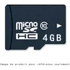 Image de Carte Mémoire Flash 4GB-C10 micro-SD LEOCLOTHO - Version haute vitesse pour smartphone et appareils photo