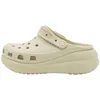 Image de Tongs Femme - Crocs 127113 Beige - Semelle Gomme - Fabriqué en Indonésie