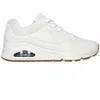 Image de Baskets Femme - SKECHERS - Uno Stand On Air - Cuir - Blanc - Lacets