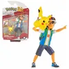 Image de Sélection Battle Feature Figures Pokémon Figurine dAction amovible de Luxe Sasha & Pikachu