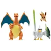 Image de Jazwares - Pokémon - Pack 3 figurines Évoli Palarticho & Dracaufeu