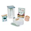 Image de Accessoires maison de poupées - TENDER LEAF TOYS - Salle de bain junior - 16 pièces - Bois - Bleu