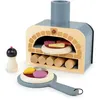 Image de Jouet dimitation - TENDER LEAF TOYS - DAM - Four à pizza en bois - Gris - Bois - 18 pièces