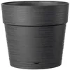 Image de DEROMA Pot de fleurs Vaso Save R - 48 x h431 cm - 58L - Gris foncé