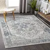 Image de LIVABLISS Tapis de Salon à Poils Courts Doux Vintage Oriental ISABELLA 160x220cm Bleu