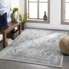 Image de LIVABLISS Tapis de Salon à Poils Courts Doux Vintage Oriental CAMILLA 160x220cm Bleu