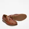 Image de Iconica scarpa da barca timberland in pregiata pelle con tradizionali cuciture a mano per luomo che ama un look classico. soletta