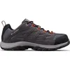 Image de Chaussures de trail COLUMBIA Crestwood waterproof - Gris/Orange - Homme - Taille 405