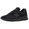 Image de Basket New Balance 997H - Homme - Noir - Cuir - Lacets - Plat