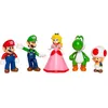 Image de Coffret Figurines Mario et ses Amis - JAKKS - Super Mario Mario Luigi Princesse Peach - 6cm