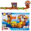 Image de Ensemble de jeu - SONIC THE HEDGEHOG - Go Go Racers Deluxe - Figurine Super Sonic - 3 ans et plus - Plastique