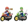 Image de Figurine Motos Mario Galaxy 1 aléatoire Luigi Et Mario Sur Leurs Motos