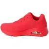 Image de Basket Femme - Skechers - Uno - Stand on Air - Rouge - Compensé 3 5 cm