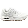 Image de Baskets - SKECHERS - UNO - Semelle à mémoire de forme - Durabuck - Blanc
