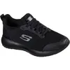 Image de Baskets de sport - SKECHERS - Squad Sr - Femme - Noir - Talon plat - Fermeture lacets