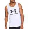 Image de Débardeur Blanc/Noir Homme Under Armour Ua Sportstyle